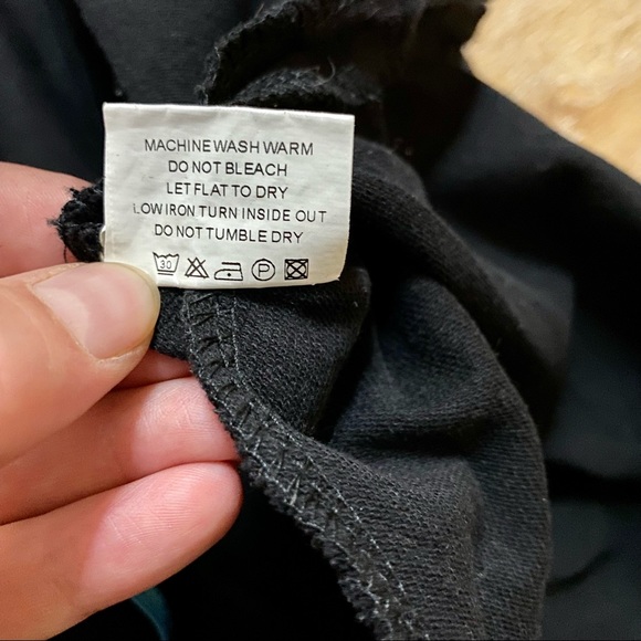 Miss Nikky Cat Artwork Tunic, Long Shirt, Mini Dress. Faux Leather 3/4 Sleeves - Picture 15 of 16